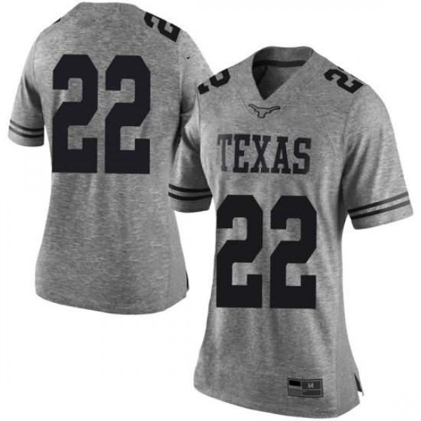 Women's University of Texas #22 Blake Nevins Gray Limited Official Jersey